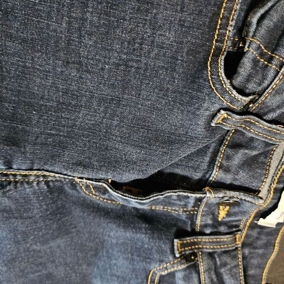 Levi's Blue Jeggings with Distressed Tapered Fit - Picture 5 of 7
